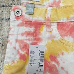 NWT Children’s Place Bermuda Skimmer pant Court shorts size 14